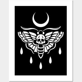 Death moth Posters and Art